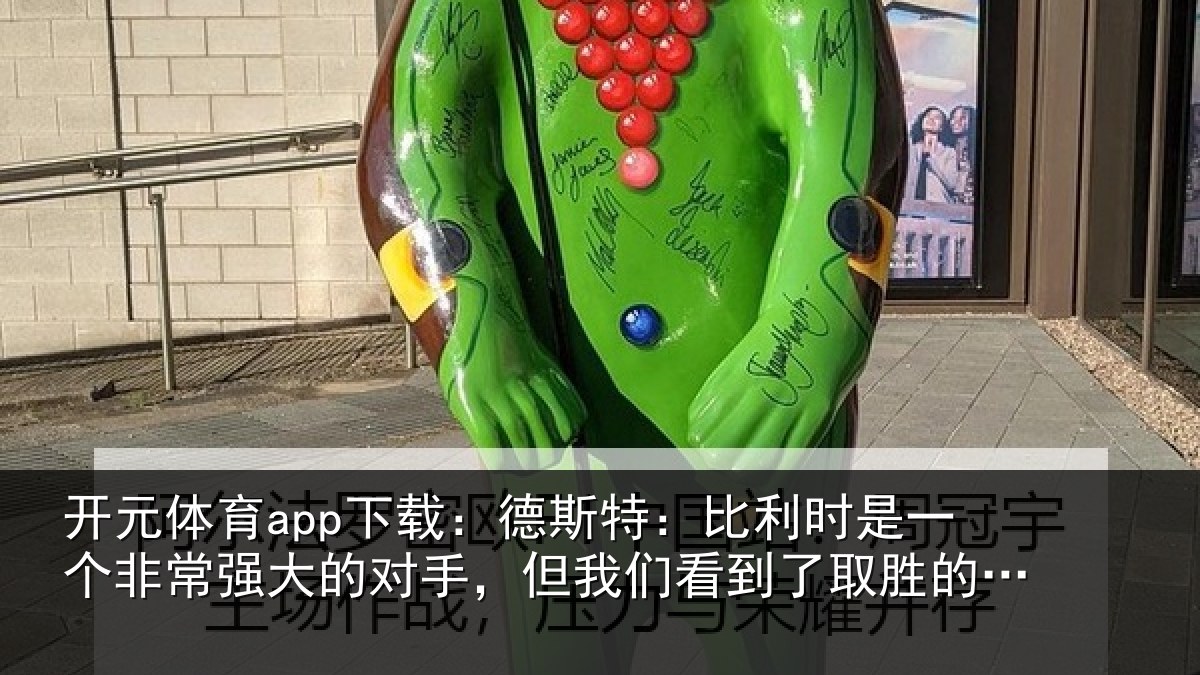 开元体育app下载:德斯特:比利时是一个非常强大的对手,但我们看到了取胜的机会